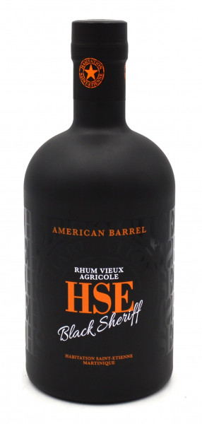 HSE Black Sheriff American Barrel Rhum Vieux Agricole