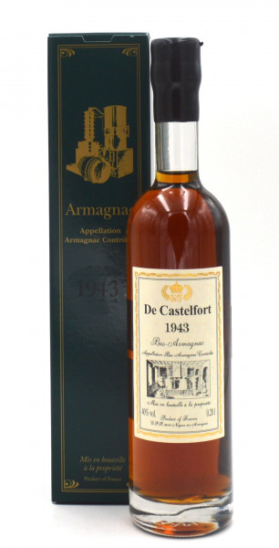 Armagnac De Castelfort 0,2l Jahrgang 1943