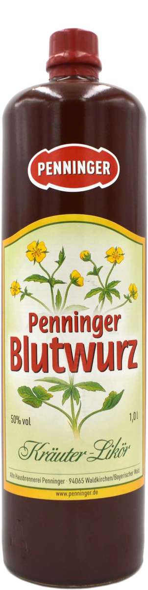 Penninger Blutwurz Likör 1,0l - 50% vol. | worldwidespirits
