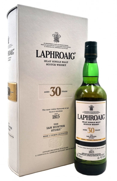 Laphroaig Whisky 30 Jahre 0,7l Ian Hunter Edition No. 1