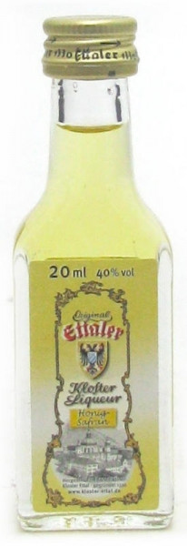 Ettaler Klosterliqueur Honig-Safran (gelb) Miniatur