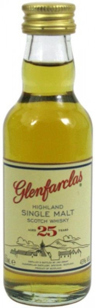 Glenfarclas 25 Jahre Miniatur
