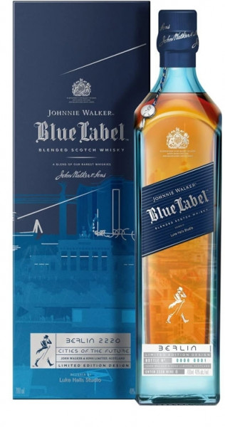 Johnnie Walker Blue Label Cities of the Future Berlin 2220 Whisky 0,7l