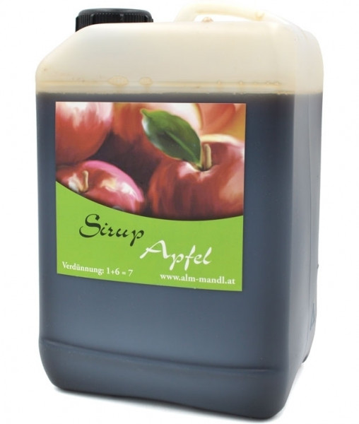 Alm Mand'l Apfel Sirup 3,0l Kanister