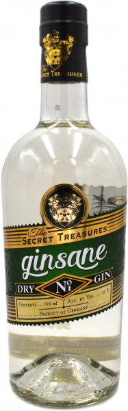 The Secret Treasures Ginsane Dry Gin 0,7l