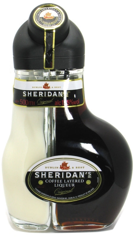 Sheridan's Original vanilla- and coffee liqueur 0.5l | worldwidespirits