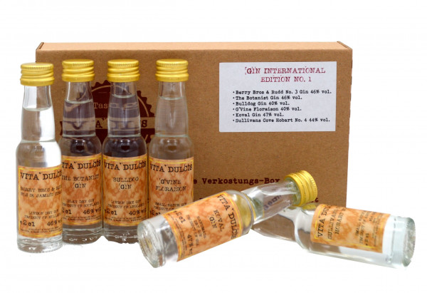 Vita Dulcis Tasting Box Gin Nr. 4: International 6x0,02l