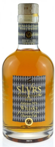 Slyrs Whisky Oloroso 0,35l Edition No 3 abgefüllt 2015