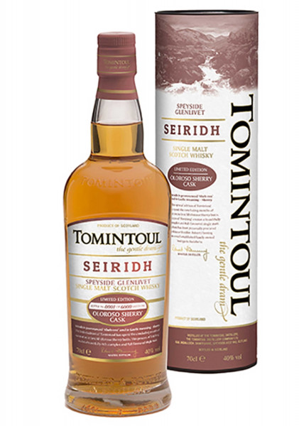 Tomintoul Seiridh Whisky Oloroso Sherry Cask 0,7l