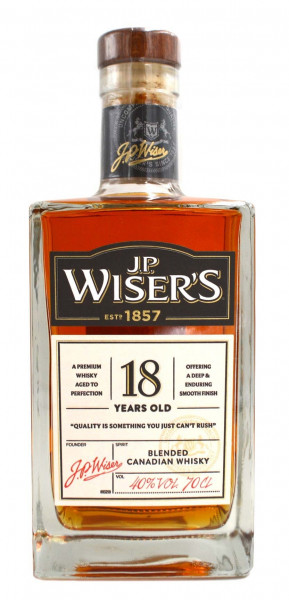 J.P. Wiser's 18 Jahre 0,7l
