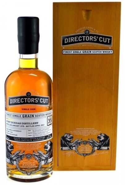 Port Dundas Single Grain Whisky 35 Jahre Jahrgang 1978/abgefüllt 2013 Douglas Laing Directors&#039; Cut