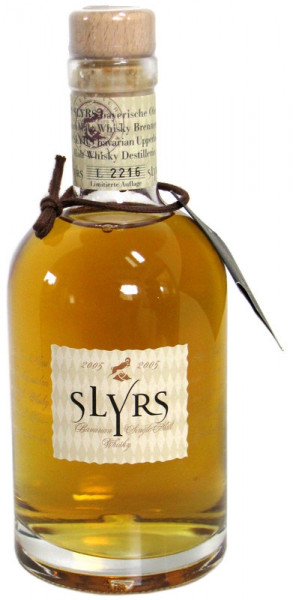 Slyrs Bayerischer Single Malt Whisky 0,35l Jahrgang 2005