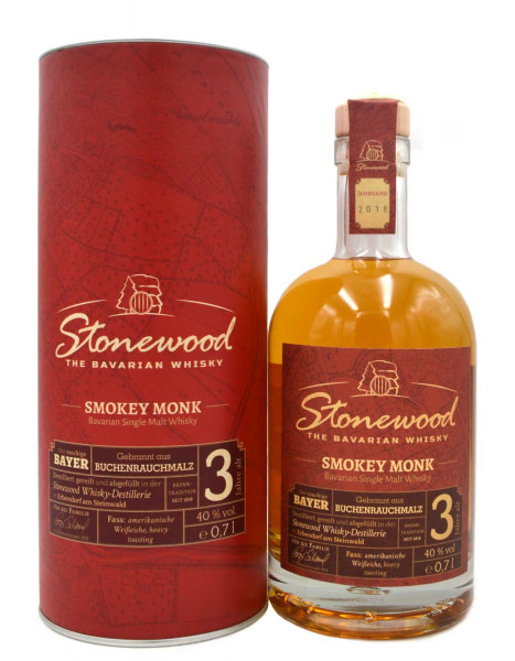 Schraml Stonewood Smokey Monk 0,7l Jahrgang 2018