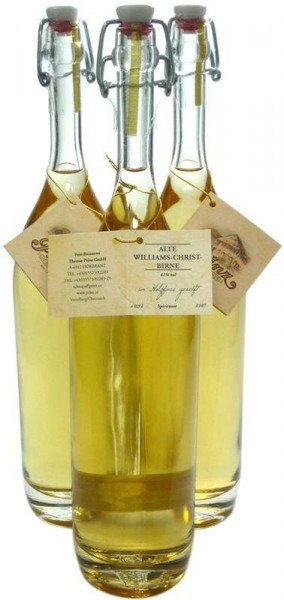 3 Flaschen Prinz Alte Williams Christ 0,5l im Holzfass gereift aus Österreich