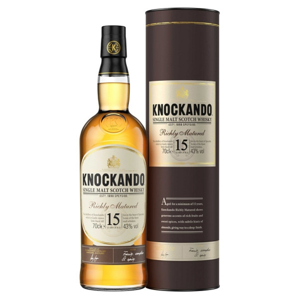 Knockando Whisky 15 Jahre Richly Matured 0,7l