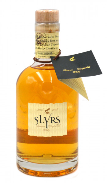 Rarität: Slyrs Jahrgang 2008 Bayer.Single Malt Whisky 0,35l