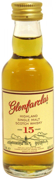 Glenfarclas 15 Jahre Miniatur