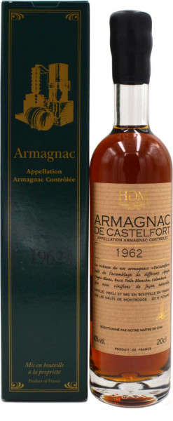 Armagnac De Castelfort 0,2l Jahrgang 1962