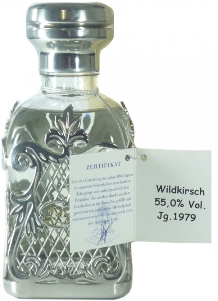Ziegler Wildkirsch Jahrgang 1979 - 0,35l - Edelbrand aus Deutschland