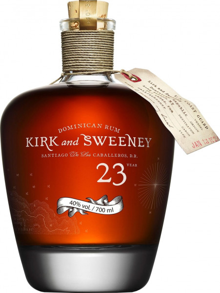 Kirk and Sweeney 23 Jahre Dominican Rum 0.7l-40%vol.