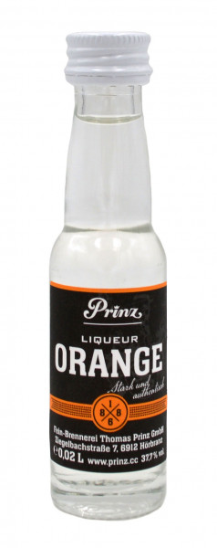 Prinz Nobilant Orange Liqueur 0,02l Miniatur