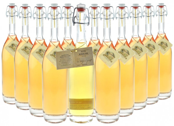 18 Flaschen Prinz Alte Kirsche 0,5l in Bügelflasche - im Holzfass gereift aus Österreich