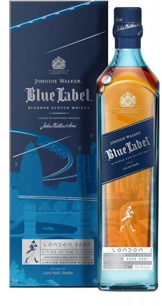 Johnnie Walker Blue Label Cities of the Future London 2220 Whisky 0,7l
