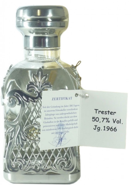 Ziegler Trester Edelbrand 0,35l Jahrgang 1966