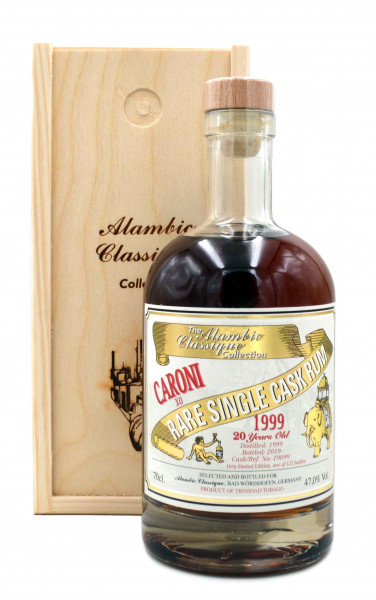 Caroni XO 1999/2019 - 20 Jahre - Rare Single Cask Rum 0,7l - Alambic Classique