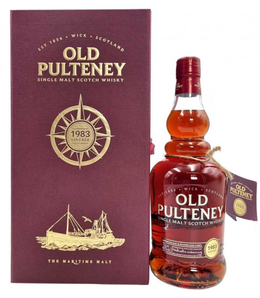 Old Pulteney Single Malt Whisky Jahrgang 1983 - 0,7l