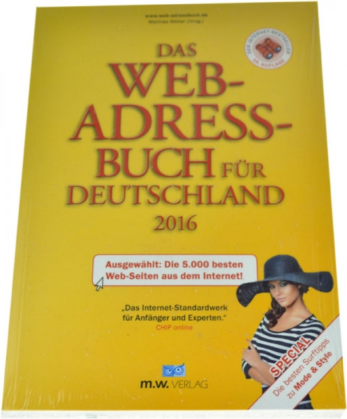 Das WEB-Adressbuch für Deutschland 2016