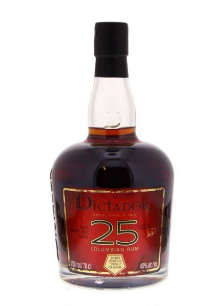 Dictador 25 Jahre Colombian Rum 0,7l