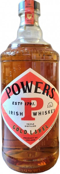 Powers Gold Label Irish Whiskey 0,7l mit 43,2% vol. - Irish Whisky
