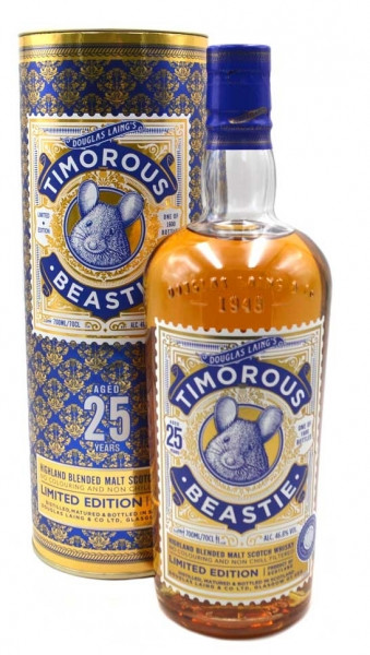 Timorous Beastie Blended Malt Whisky 25 Jahre 0,7l