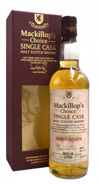 Macallan 1990 Mackillop's Choice 22 Jahre 0,7l