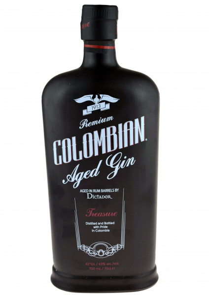 Dictador Colombian Aged Gin Black (Treasure) 0,7l