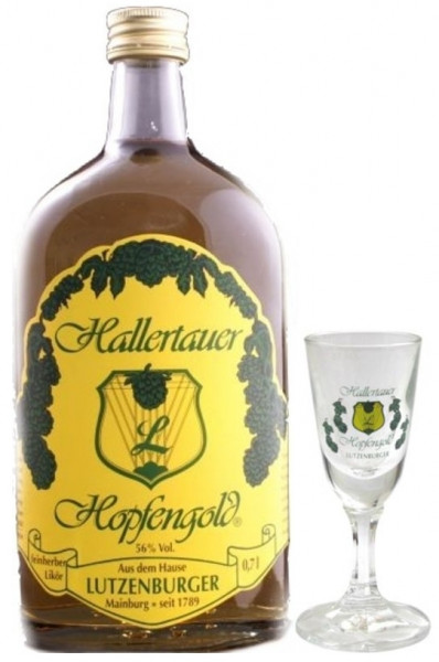 Hallertauer Hopfengold + 1 Likörkelch