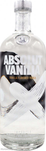 Absolut Vanilia ( Vanille ) 1,0l