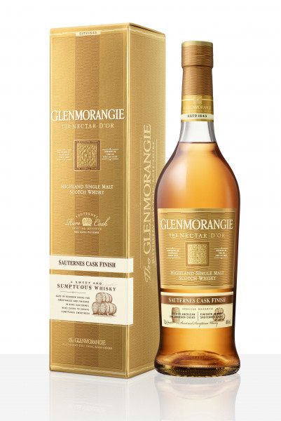 Glenmorangie Nectar D&#039;ór Whisky 0.7l Extra Matured mit Geschenkpackung - Highland Single Malt Scotch