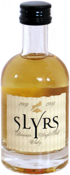 Slyrs 0,05l Miniatur Bayerischer Single Malt Whisky Jahrgang 2009