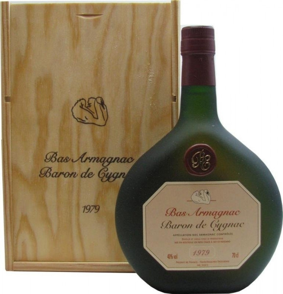 Armagnac Baron de Cygnac Jahrgang 1979
