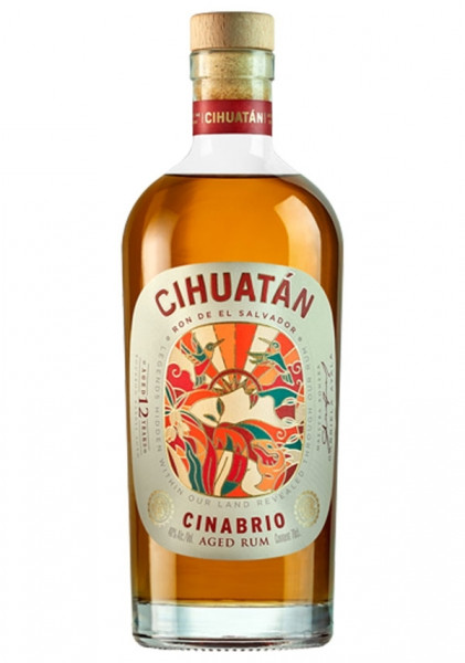 Cihuatan Cinabrio Rum 12 Jahre 0,7l