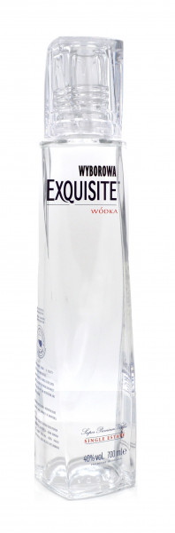 Wyborowa Wodka 0,7l Single Estate aus Polen - Pure Rye Designerflasche