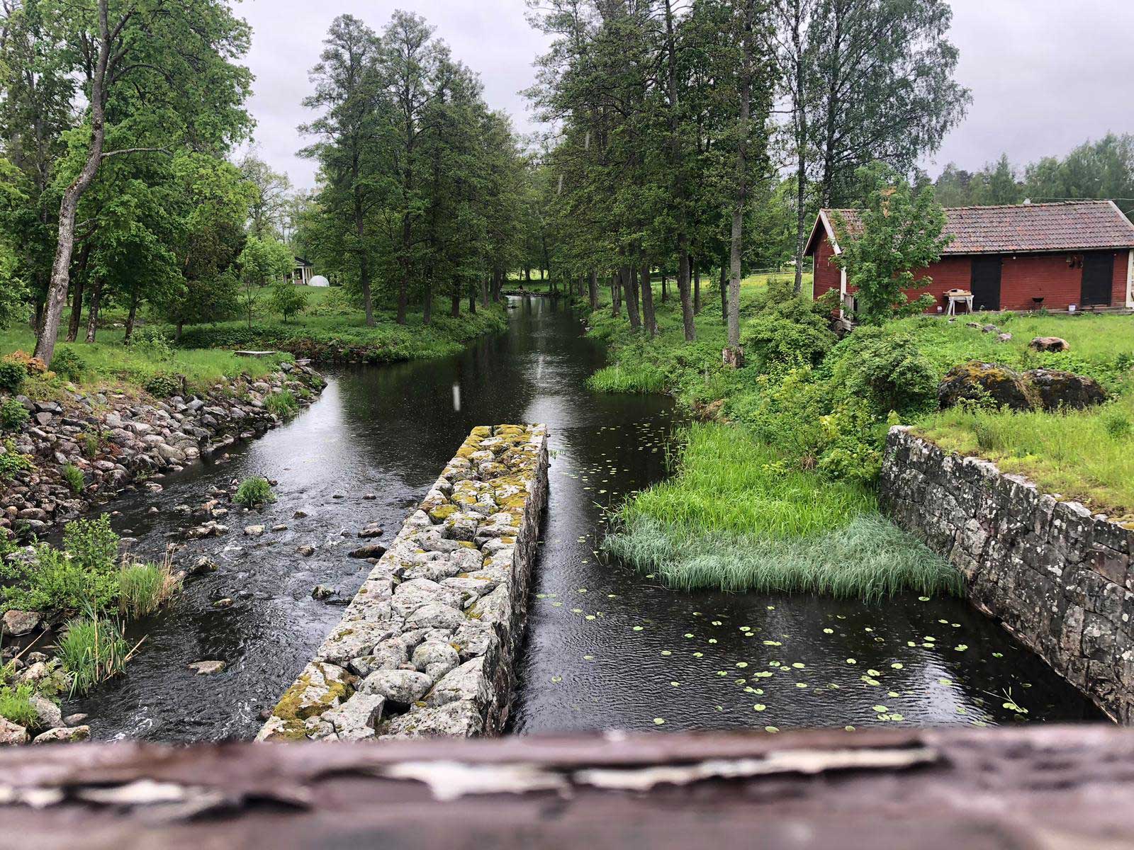 Das schlechte Wetter tat der wunderschönen schwedischen Landschaft keinen Abbruch