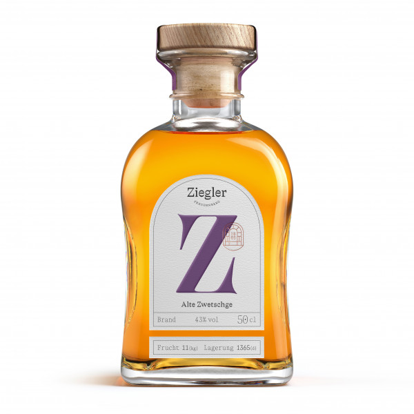Ziegler Alte Zwetschge Brand 0,5l - 43% vol.