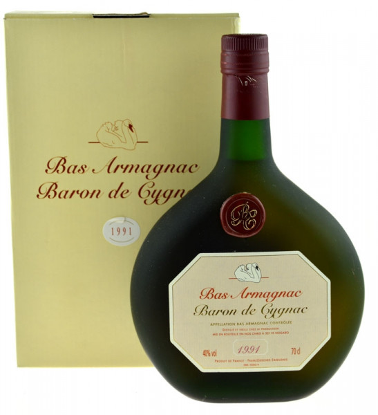 Armagnac Baron de Cygnac Jahrgang 1991