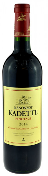 Kanonkop Kadette Pinotage Jahrgang 2014 Rotwein