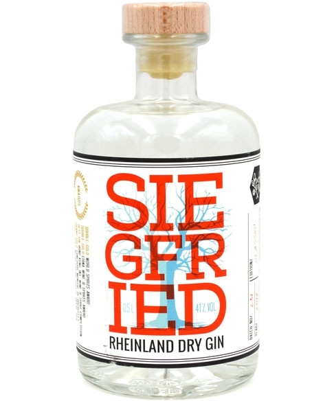 Siegfried Rheinland Dry Gin 0,5l mit 41% vol. - Gin aus Deutschland |  worldwidespirits