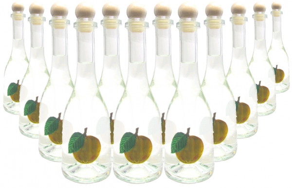 18 Flaschen Prinz Marillenschnaps 0,5l - Spirituose aus Österreich in Rustikaflasche mit Marillen-Fr