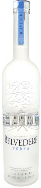 Belvedere Vodka 1,75l Großflasche - polnischer Wodka